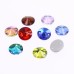 DZ 3041 14 mm  rivoli  shape crystal  flat back stone 
